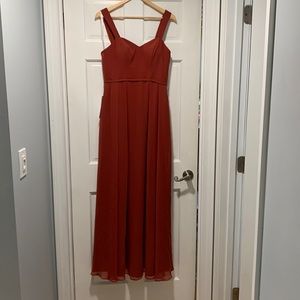 Terracotta Bridesmaid Dress Azazie